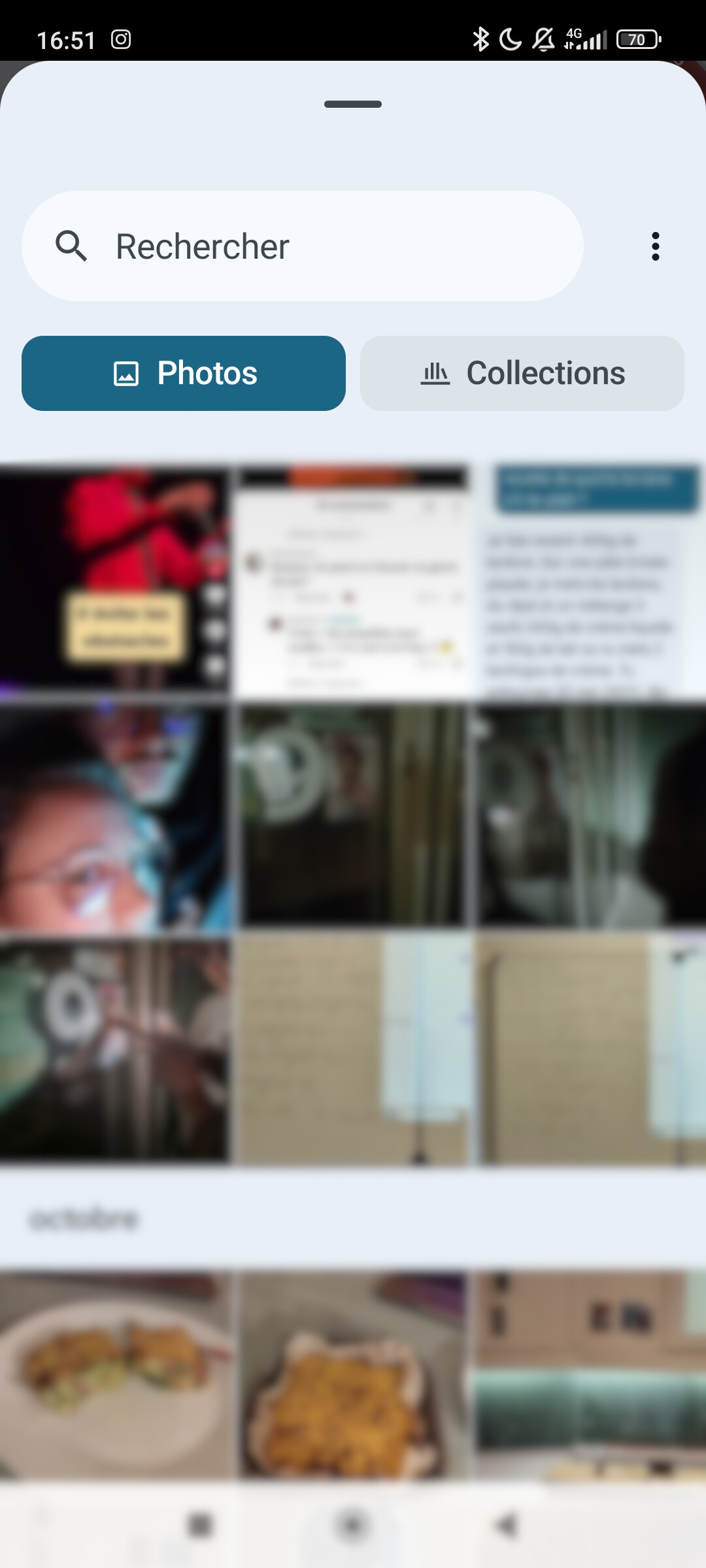 Choix dans la galerie